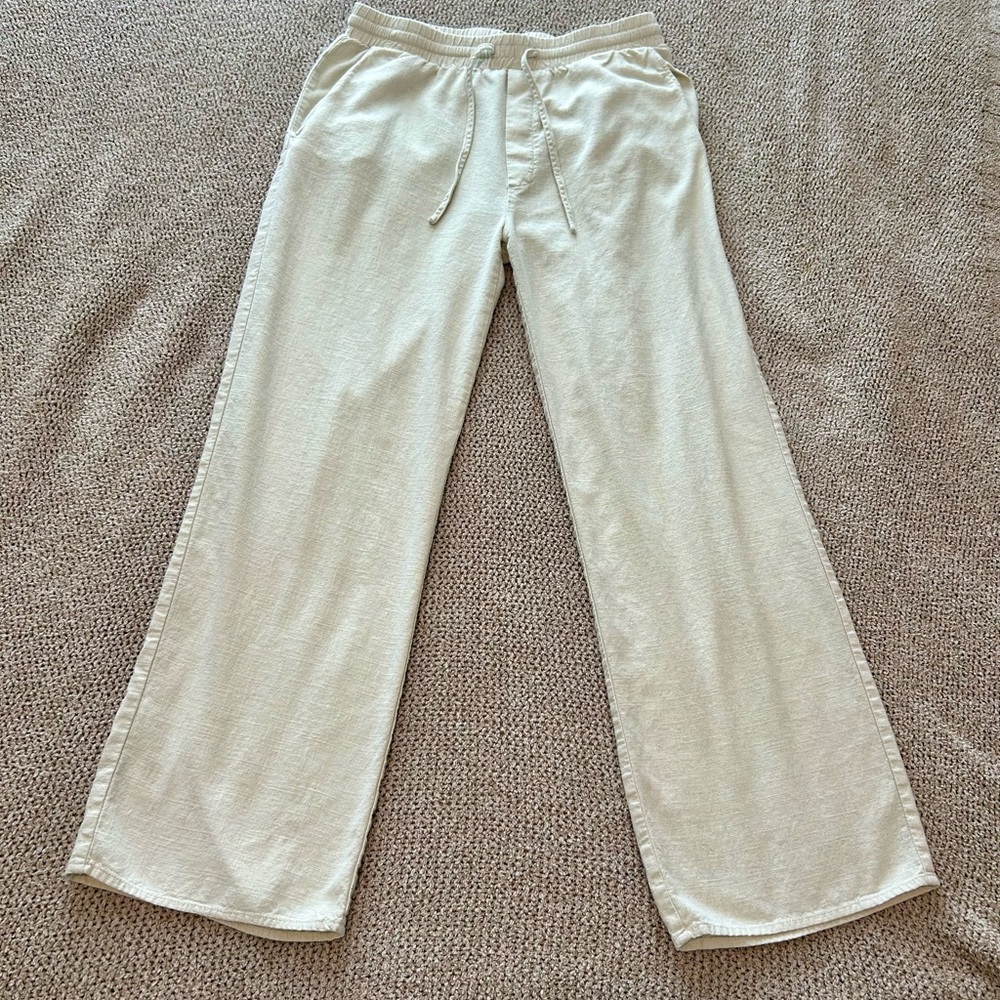Cream Lounge Pants